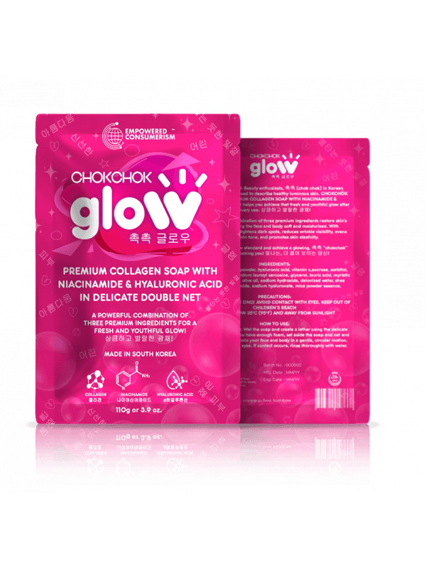 ChokChok Glow Premium Collagen Soap - 110g - Pinoyhyper
