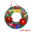 Christmas Decoration Hanging Ornaments With Light Door Hanging - 3625 - Pinoyhyper