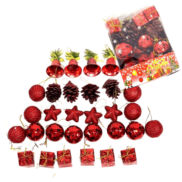 Christmas Decoration Kit Red - 0622 - Pinoyhyper
