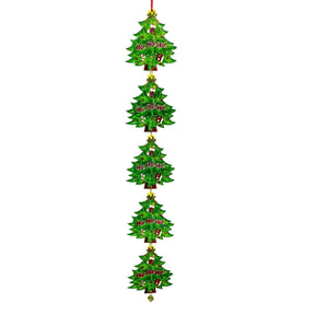 Christmas Decoration Wall Hanging Tree - 0617 - Pinoyhyper