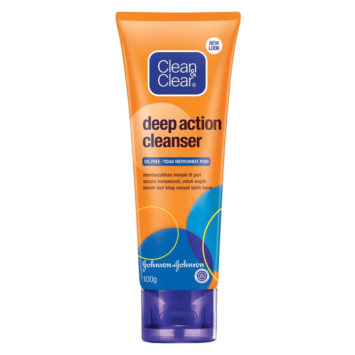 Clean & Clear Deep Action Cleanser Face Wash 100g - Pinoyhyper