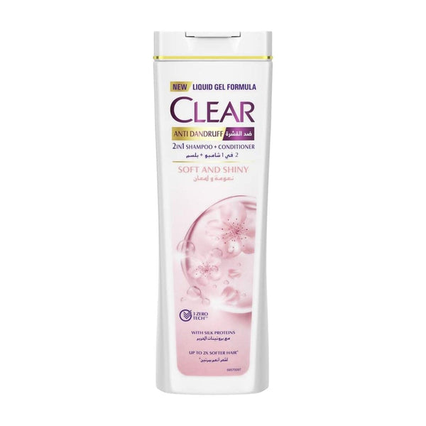 Clear Anti-Dandruff Shampoo Soft & Shiny - 400ml - Pinoyhyper