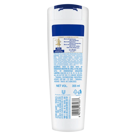 Clinic Plus Health Shampoo Strength & Shine With Egg Protein - 355ml - Pinoyhyper