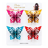 Dantiya Butterfly Hair Claw Clips - 4 Pcs (ACG00122)