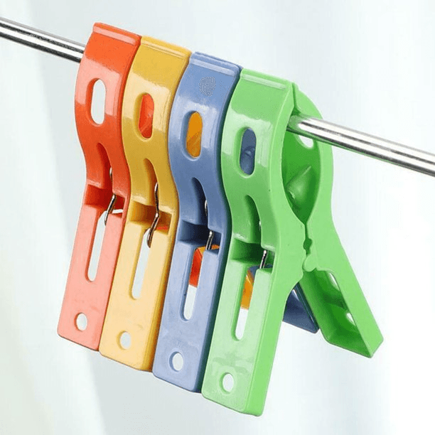 Clothes Pins Heavy Duty Clips - 12 Pcs - Pinoyhyper