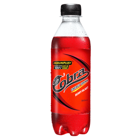 Cobra Original Berry Blast Energy Drink - 350ml - Pinoyhyper