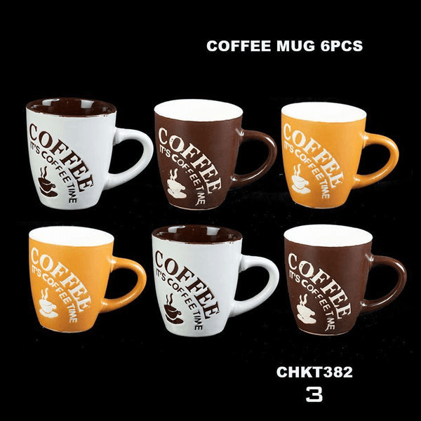 Coffee Mugs 6 pcs Box - Pinoyhyper