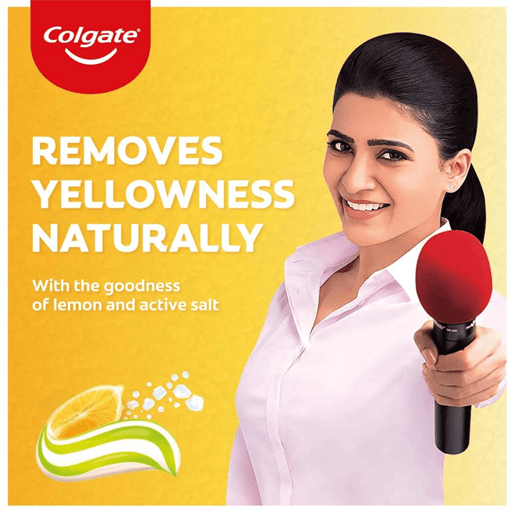 Colgate Active Salt Lemon Germ Fighting Toothpaste - 100g - Pinoyhyper