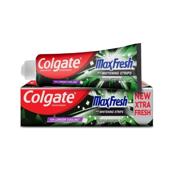 Colgate Max Fresh Toothpaste Bamboo Charcoal 100 ml (Black) - Pinoyhyper