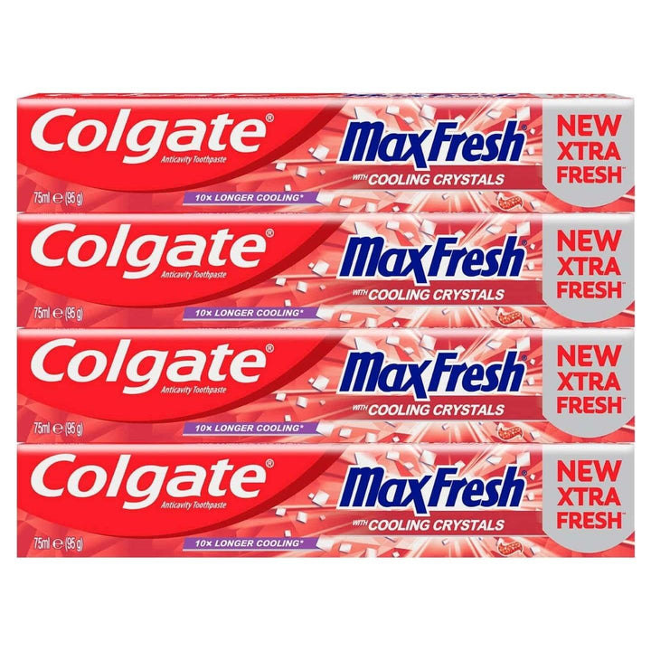 Colgate Tooth Paste Max Fresh Spicy - 75 ml x 4 Pcs - Pinoyhyper