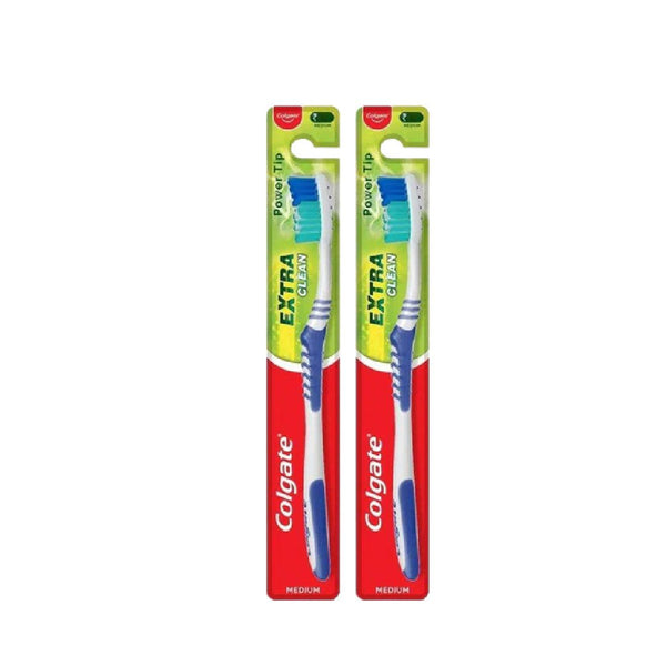 Colgate Toothbrush - Extra Clean Medium 1Unit X 2 Pcs - Pinoyhyper