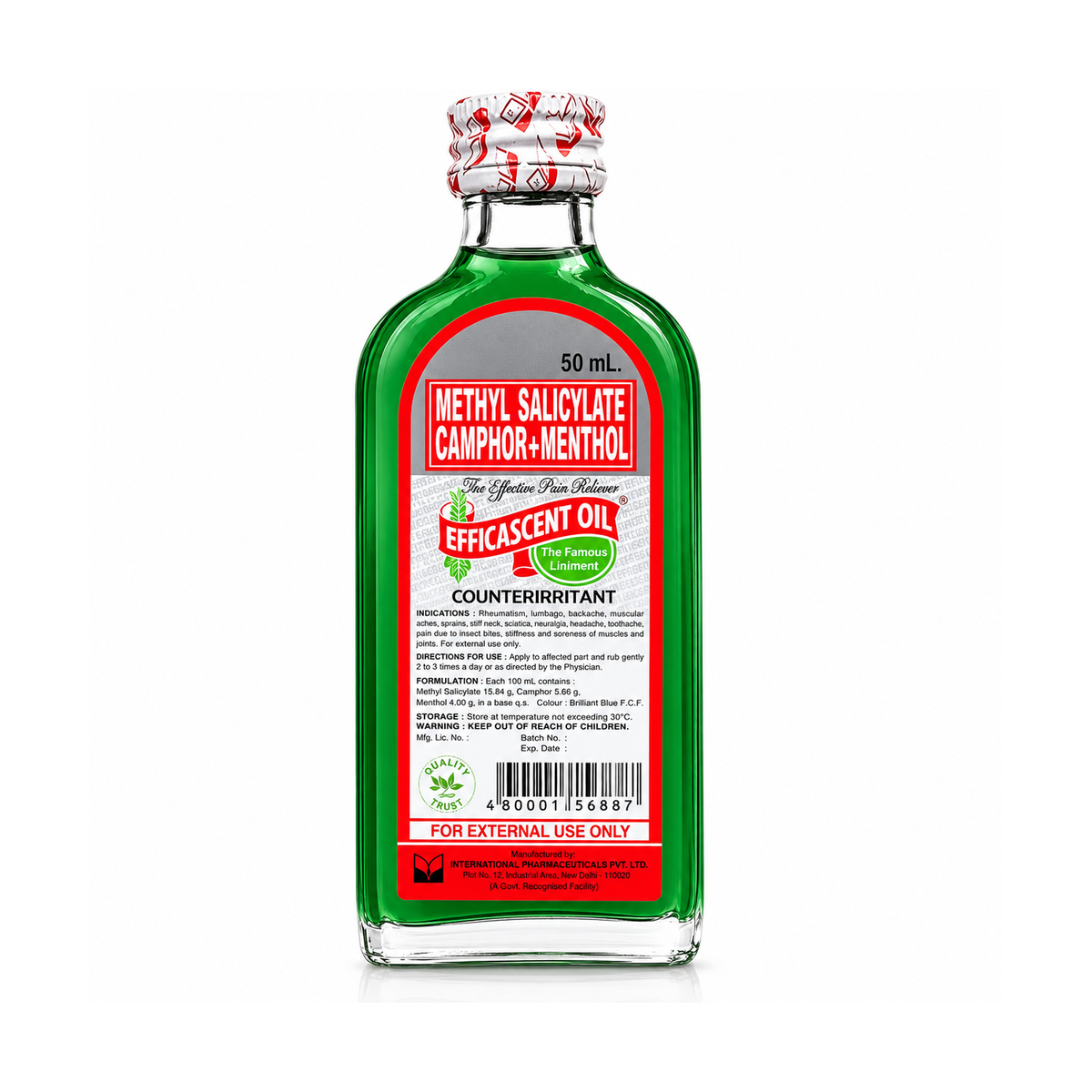 Genuine Efficascent Oil Liniment 50ml