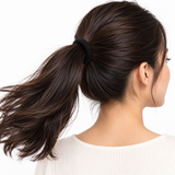 Black Soft Hair Ties for Women - 5pcs