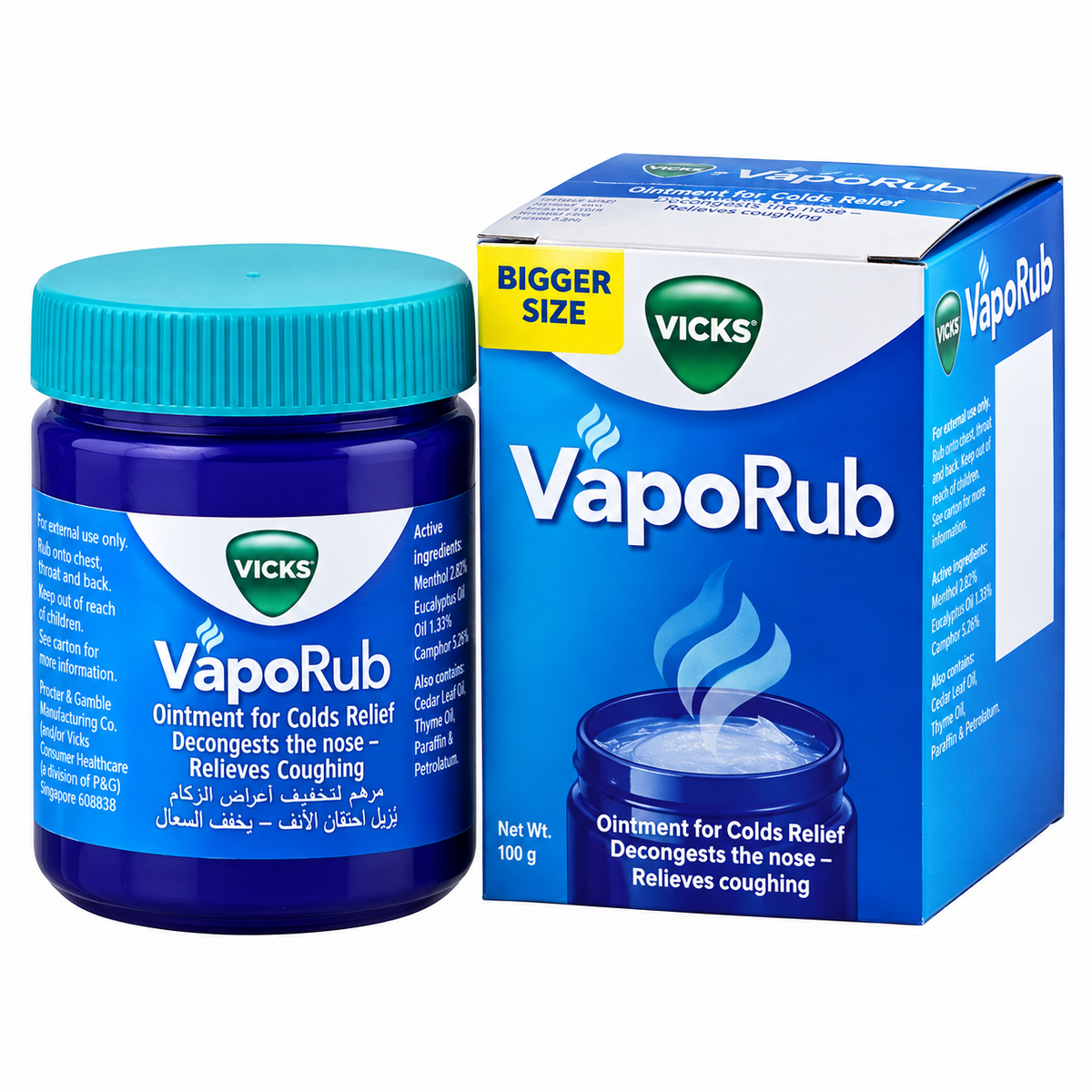 Vicks VapoRub - 100g Box