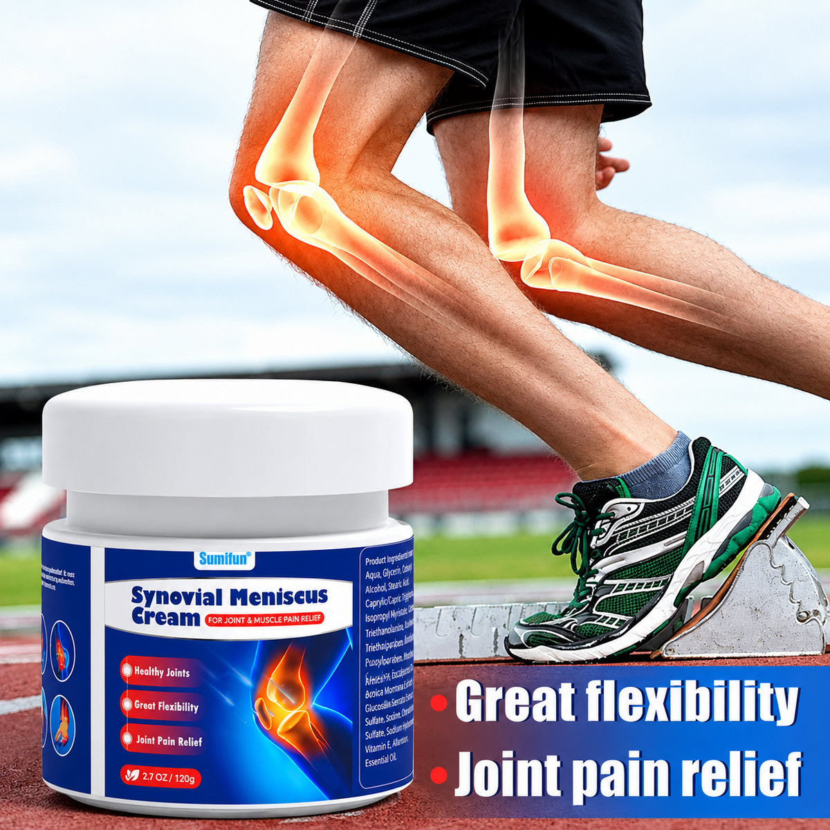 Sumifun Synovial Meniscus Joint Pain Relief Cream - 20g