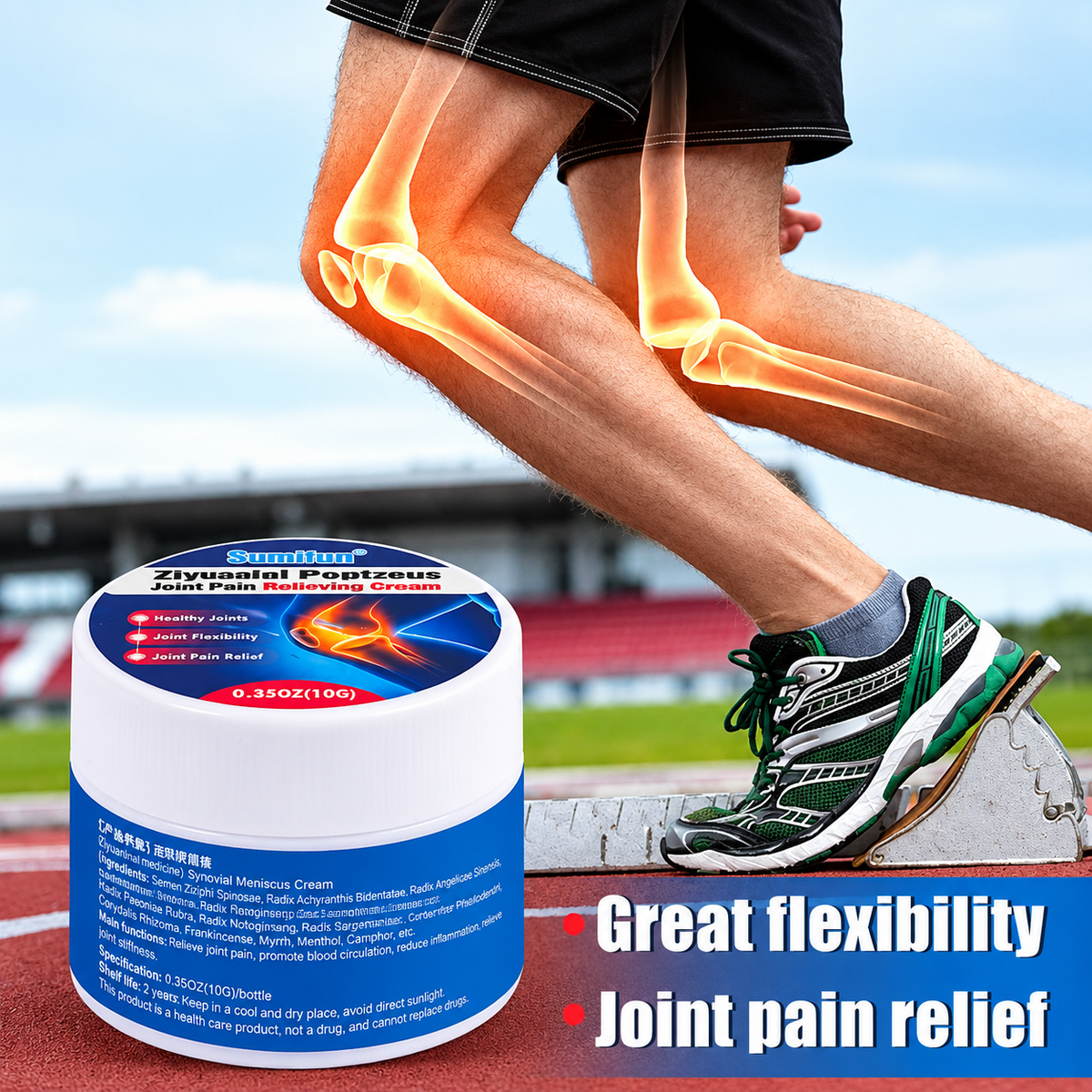 Sumifun Synovial Meniscus Joint Pain Relief Cream - 10g