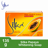 Silka Skin Whitening Soap Papaya 135gm
