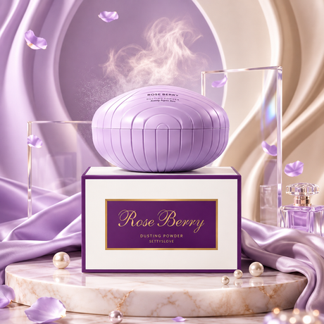 Rose Berry Dusting Powder For The Body - 200g [RB-DP1355]