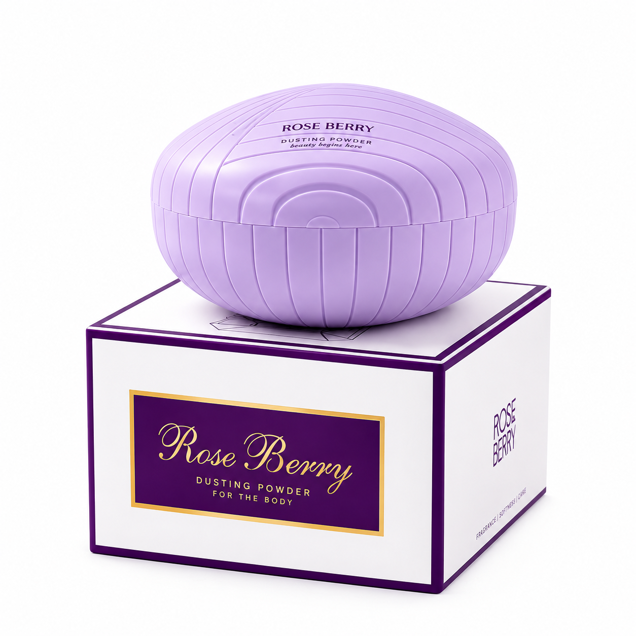 Rose Berry Dusting Powder For The Body - 200g [RB-DP1355]