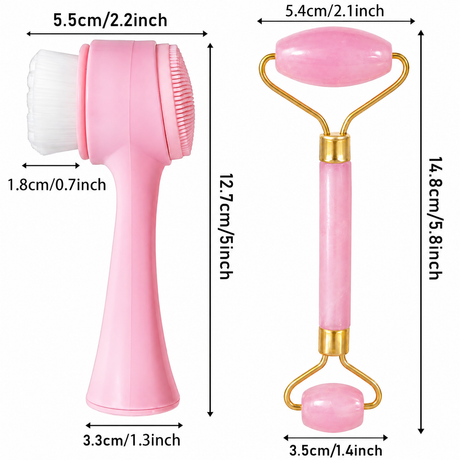 Sweet Rose Massager Skincare Beauty Tools Set - S85006