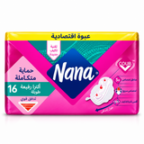 Nana Ultra Long Super Wings Sanitary Pads White -  16 Pads