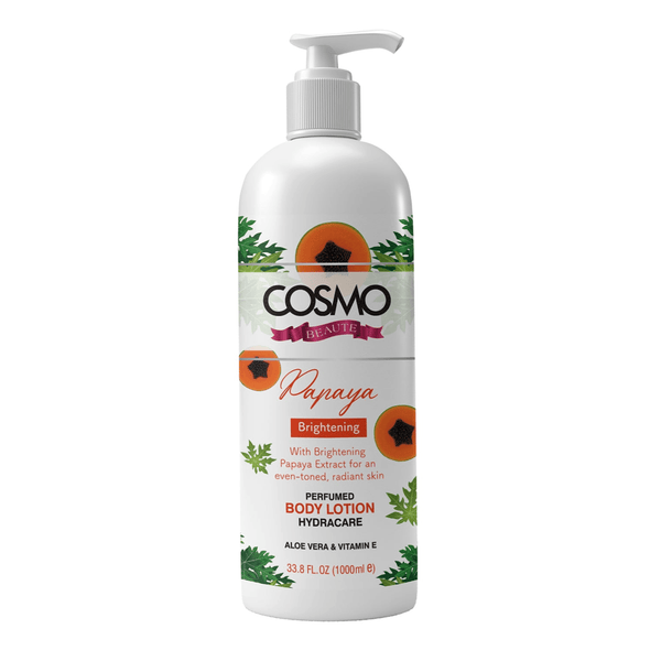 Cosmo Papaya Brightening Body Lotion - 1000ml - Pinoyhyper