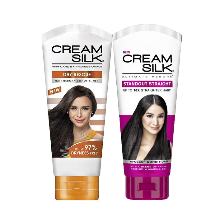 Cream Silk Conditioner Standout Straight + Dry Rescue - 2×180ml(Promo Pack) - Pinoyhyper