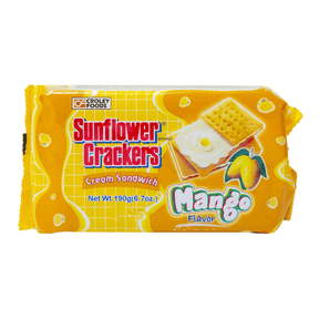 Croley Foods Sunflower Crackers Mango Flavor 190g - Pinoyhyper