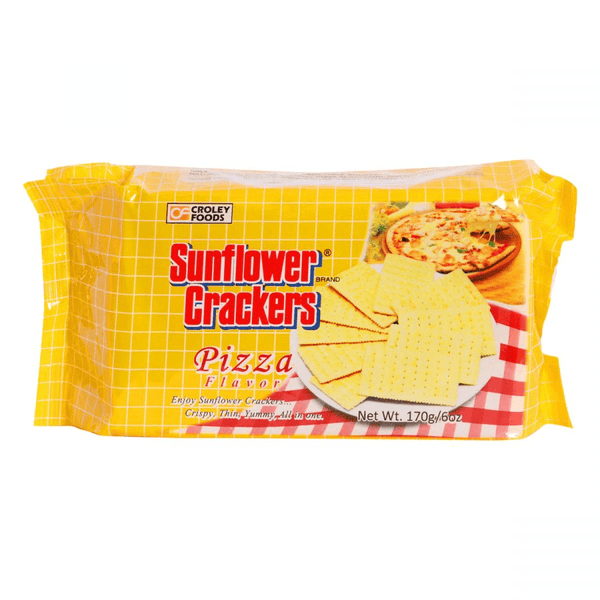 Croley Foods Sunflower Crackers Pizza Flavor - 170g - Pinoyhyper