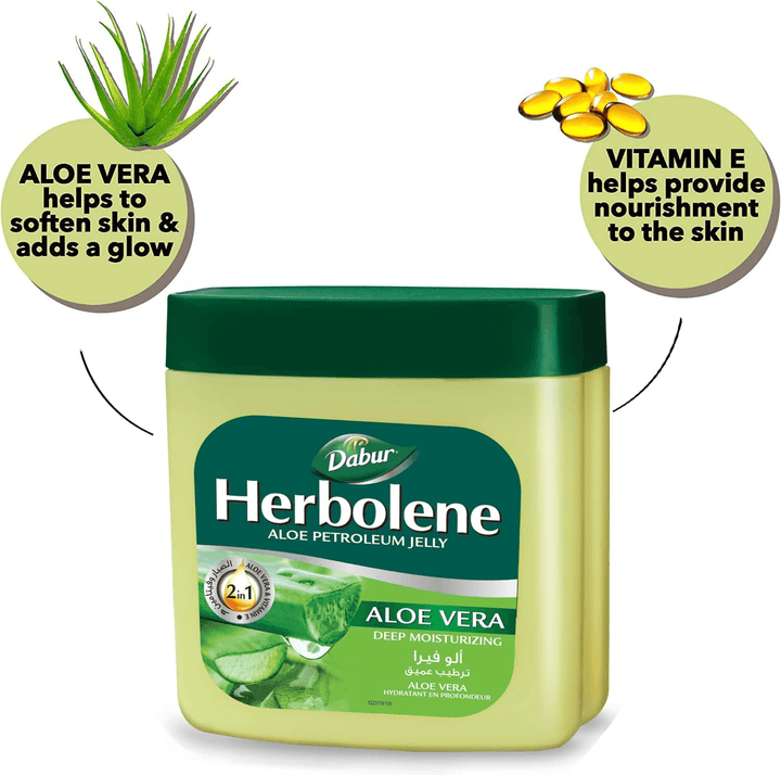 Dabur Herbolene Aloe Petroleum Jelly - 50ml - Pinoyhyper