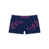 Women's Floral Design Breathable Boxer Briefs - 22049