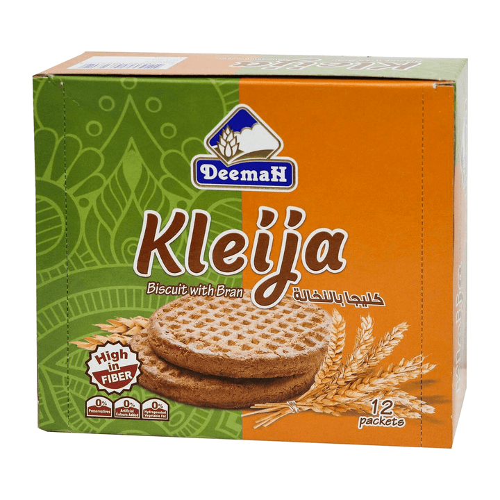 Deemah Kleija Biscuit With Bran - 12Packets - Pinoyhyper