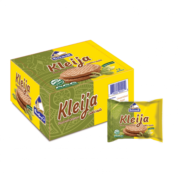 Deemah Kleija Biscuit With Cardamom - 12Packets - Pinoyhyper