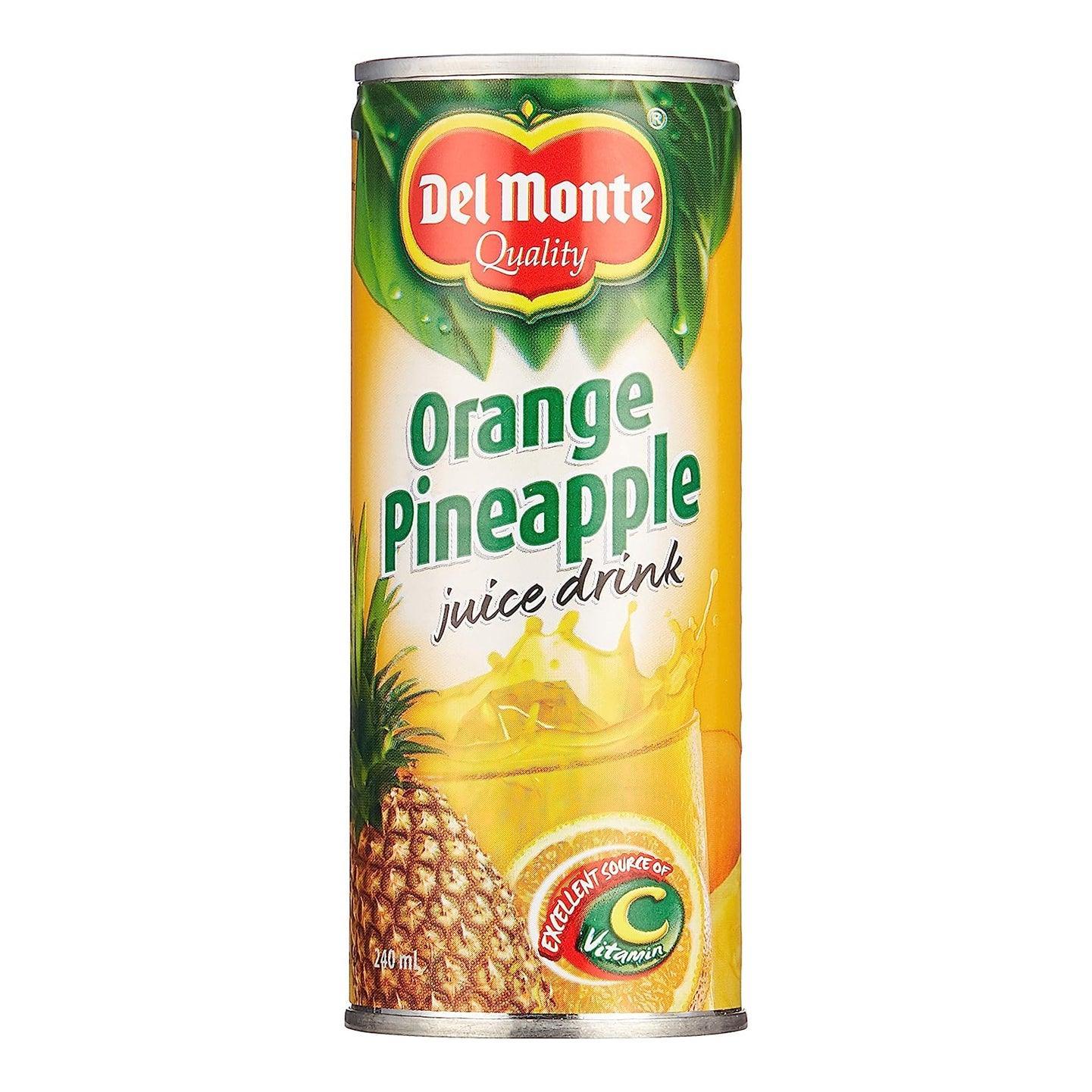 Del Monte Orange Pineapple Juice - 240ml - Pinoyhyper