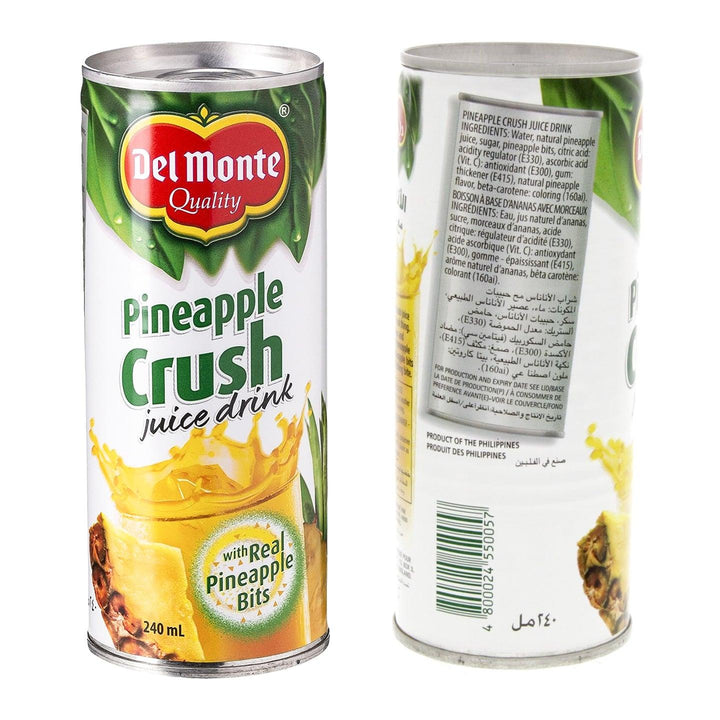 Del Monte Pineapple Crush Juice Drink - 240ml - Pinoyhyper