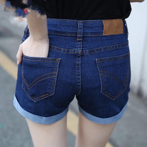 Denim shorts stretchable assorted - S48746 - Pinoyhyper