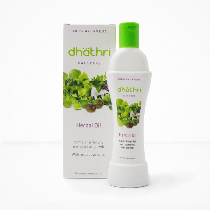 Dhathri 100% Ayurvedic Herbal Hair Oil - 100ml - Pinoyhyper