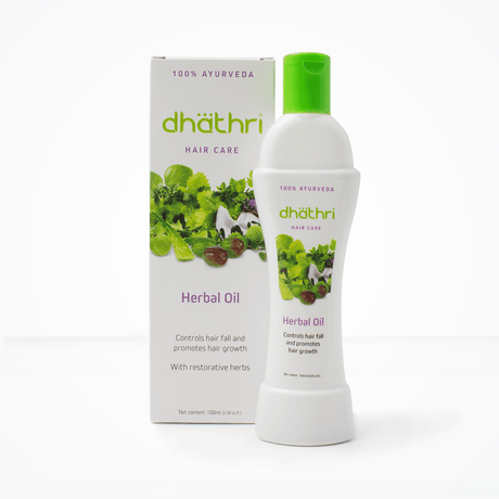 Dhathri 100% Ayurvedic Herbal Hair Oil - 100ml - Pinoyhyper