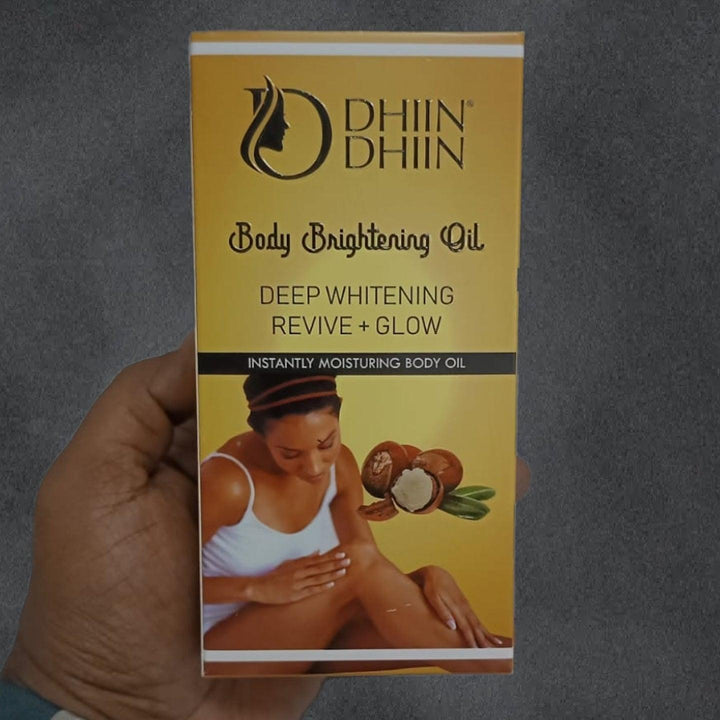 Dhin Dhin Body Brightening Oil -100ml - Pinoyhyper