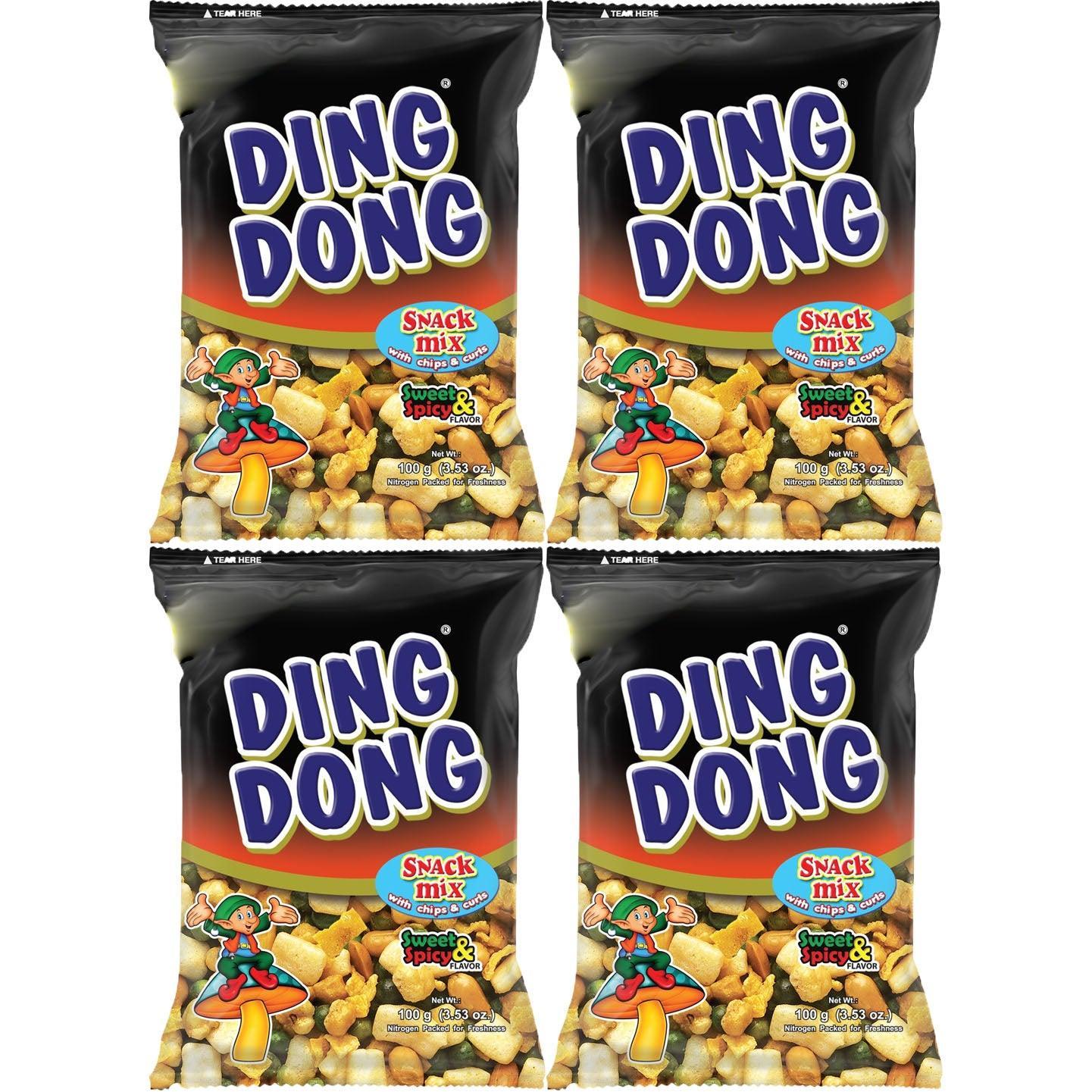 Ding Dong Sweet & Spicy Snack Mix 100gm dingdong (3+1) Offer – Pinoyhyper