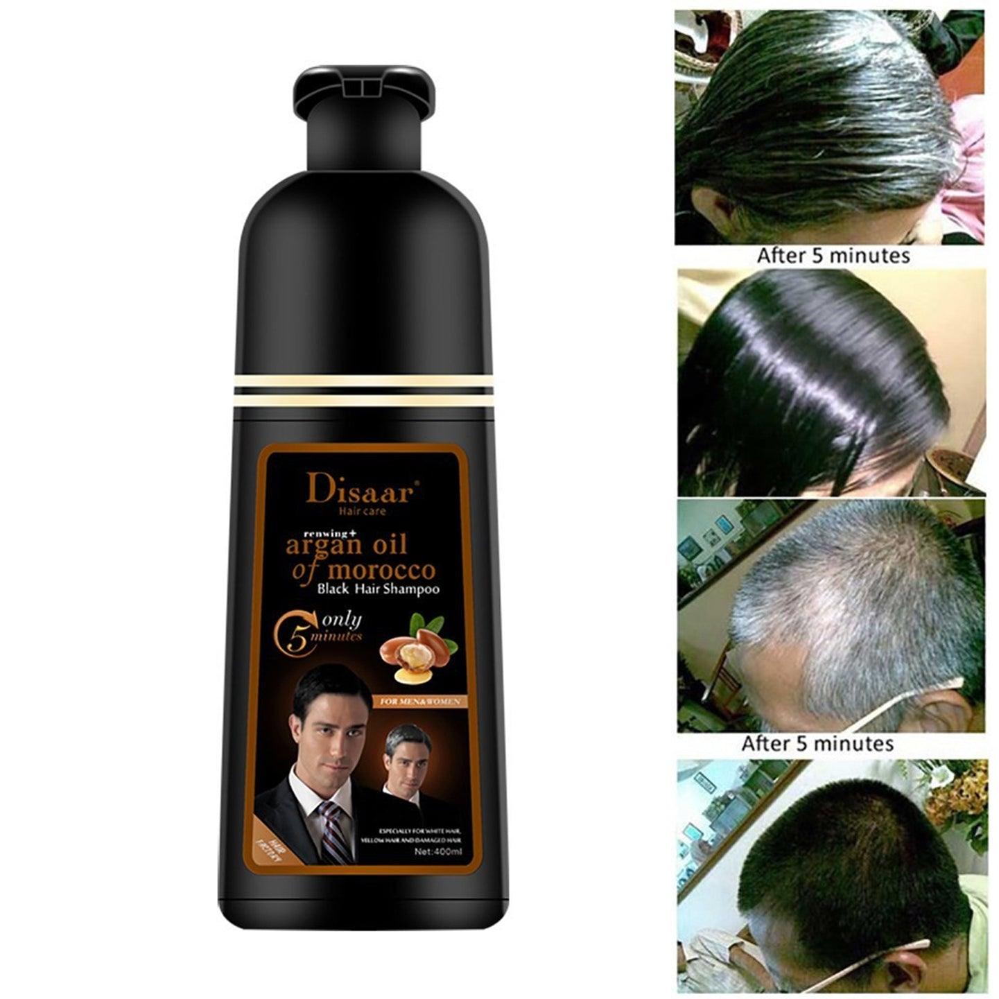 Disaar Argan Oil Of Morocco Black Hair Shampoo 400ml Pinoyhyper