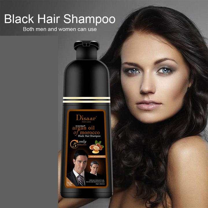 Disaar Argan Oil Of Morocco Black Hair Shampoo - 400ml - Pinoyhyper