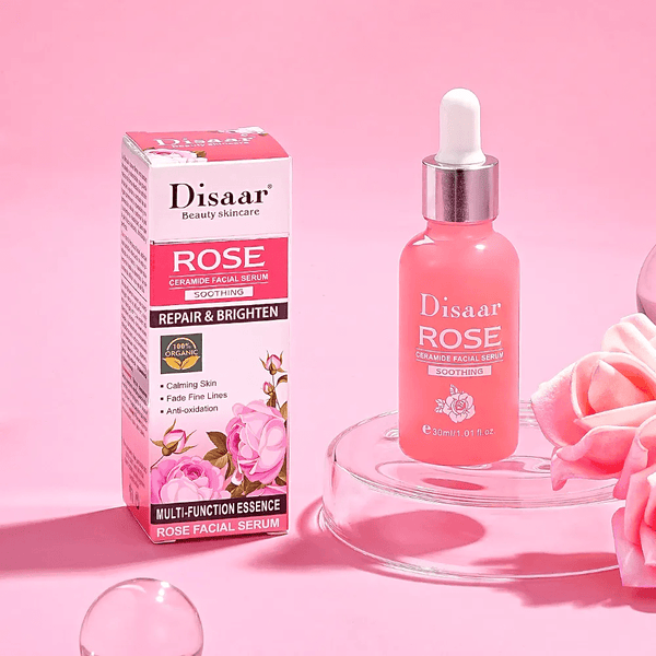 Disaar Repair & Brighten Multi Function Essence Rose Face Serum - 30ml - Pinoyhyper