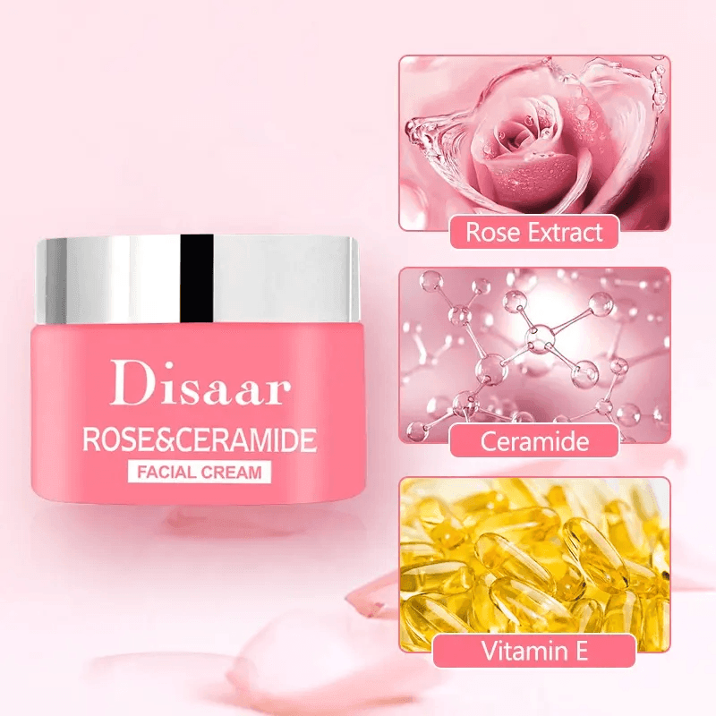 Disaar Rose Ceramide Facial Cream - 50g - Pinoyhyper