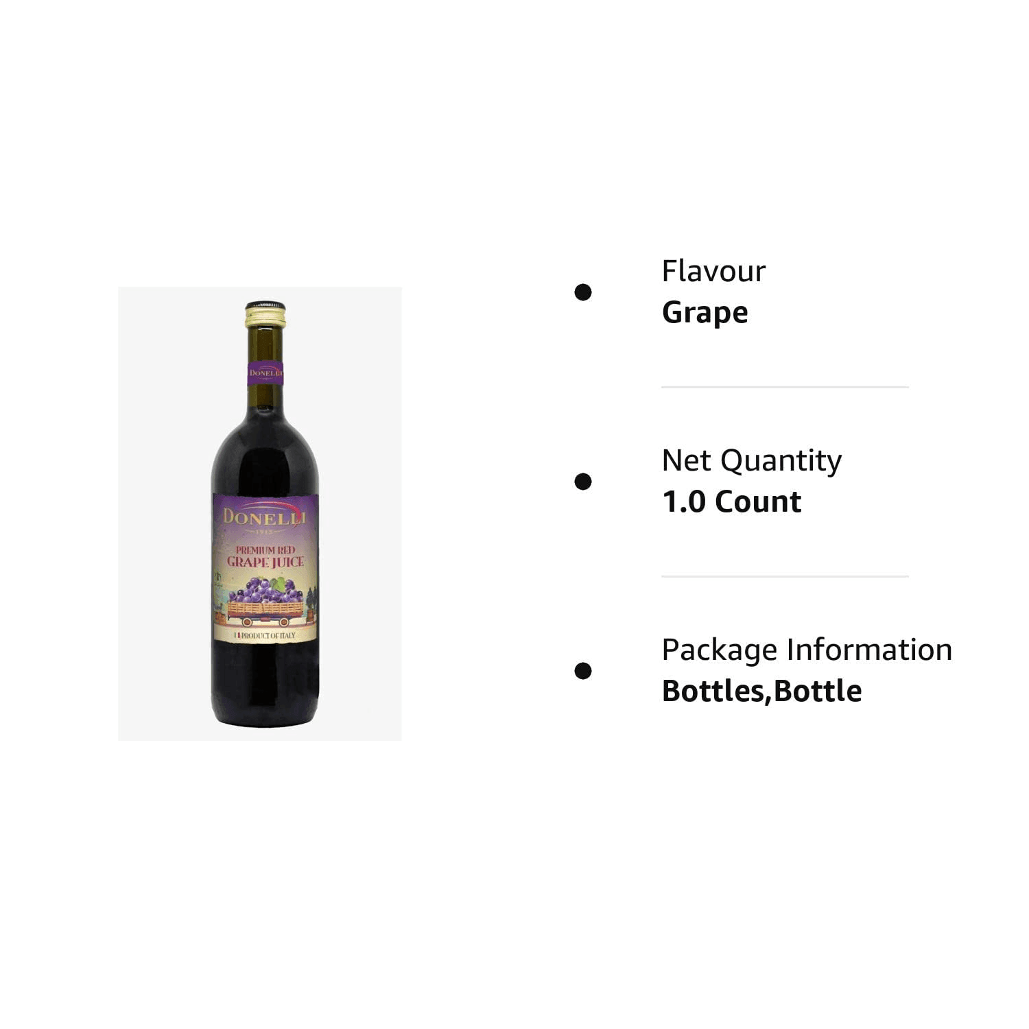 Donelli Premium Red Grape Juice - 1 Ltr - Pinoyhyper