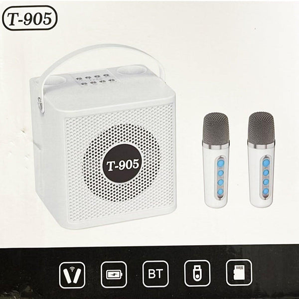 Double Mic Karaoke Speaker - T905 - Pinoyhyper