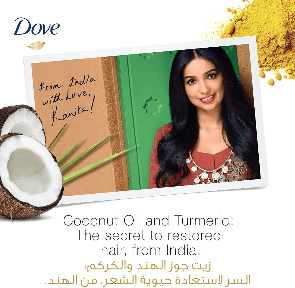 Dove Conditioner Repairing Ritual With Coconut Oil & Turmeric - 320ml - Pinoyhyper