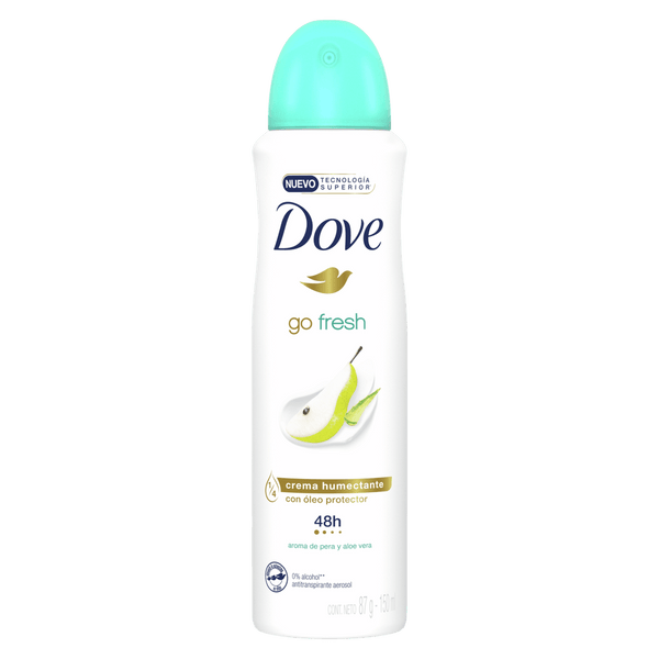 Dove Go Fresh Pear and Aloe Vera 48h Deodorant Spray - 150ml - Pinoyhyper