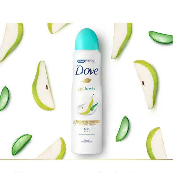 Dove Go Fresh Pear and Aloe Vera 48h Deodorant Spray - 150ml - Pinoyhyper