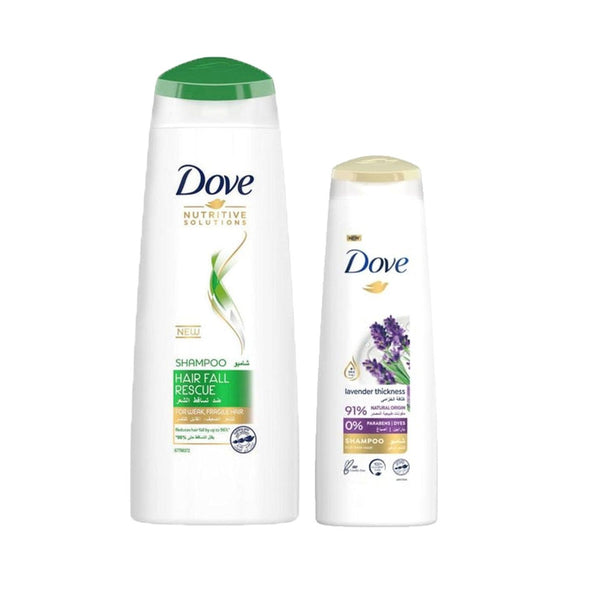 Dove Hair Fall Rescue + Lavender Shampoo - 400ml+180ml - Pinoyhyper